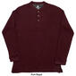 Mens Big &amp; Tall Alpine Lakes Thermal Long Sleeve Henley - image 3