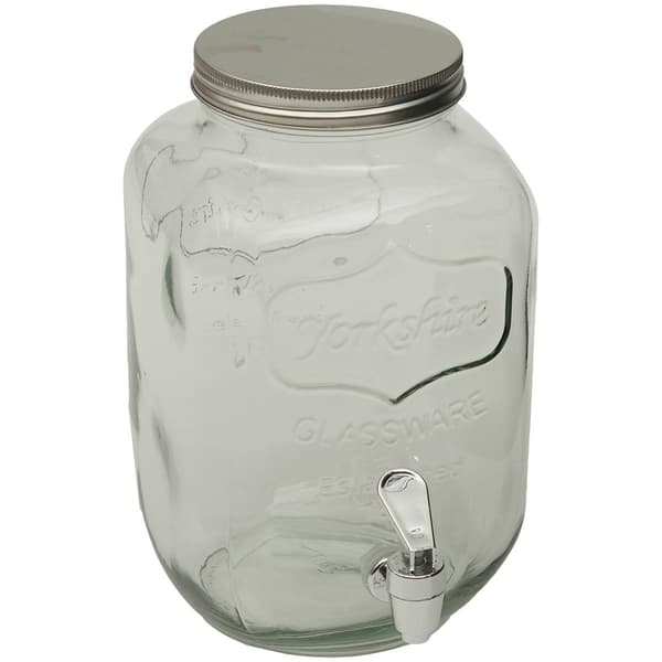 Circle Glass Mini Yorkshire Beverage Dispenser - image 
