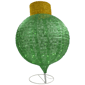 Northlight LED Green Tinsel Onion Outdoor Christmas Ornament - image 4
