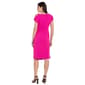 Womens R&M Richards Cold Shoulder Drape Neck Sheath Dress - image 2
