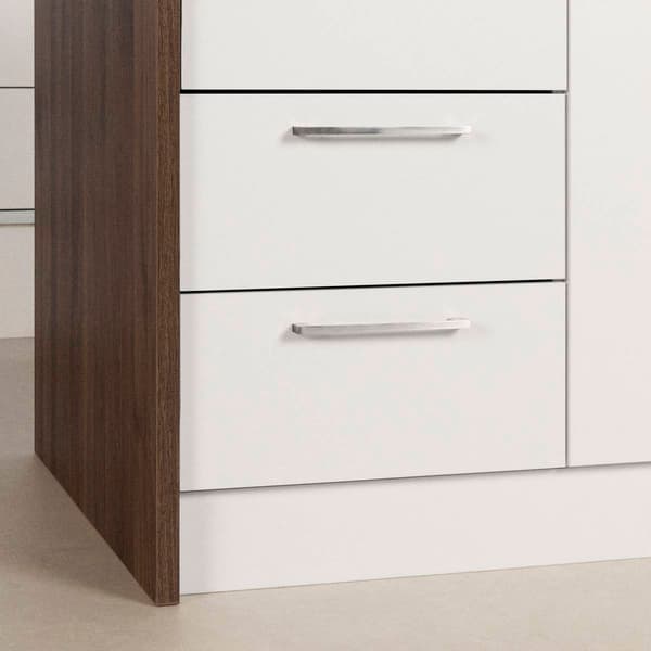 South Shore Myro Natural Walnut Kitchen Island