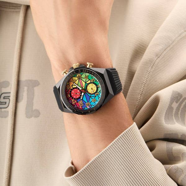 Mens GUESS Black Multi-Function Watch - GW0902G3