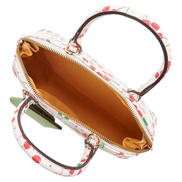 DS Fashion Dome Crossbody with Charm - Cherry Bow