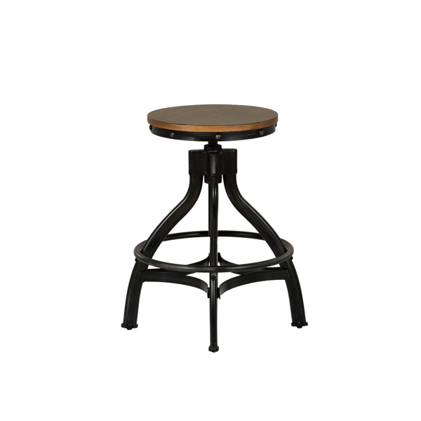 Linon Home Decor Hawkford Adjustable Height Stool - Set of 2