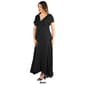 Plus Size 24/7 Comfort Apparel Empire Waist Maxi Dress - image 3