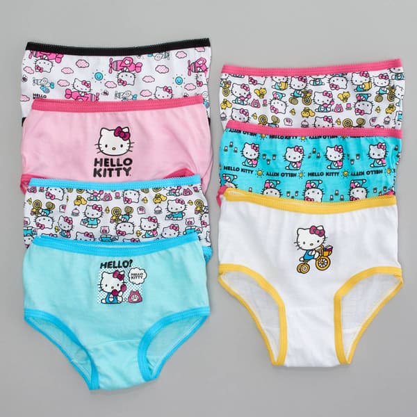 Toddler Girl Handcraft 7pk. Hello Kitty(R) Brief Underwear - image 
