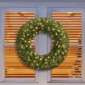 Puleo International 36in. Pre-Lit Warm White Utah Spruce Wreath - image 2