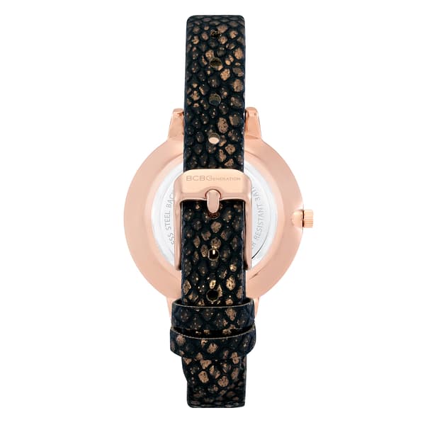 Womens BCBGMAXAZRIA Brown/Rose Gold Watch - GN51048001