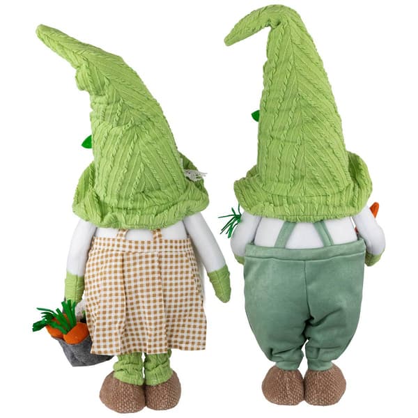 Northlight Seasonal Gardening Gnomes Easter Figurines - Set of 2