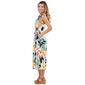 Womens Nina Leonard Sleeveless Surplus Crop Leg Jumpsuit - image 4