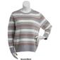 Womens Architect&#174; Long Sleeve Stripe Crew Neck Sweater - image 3