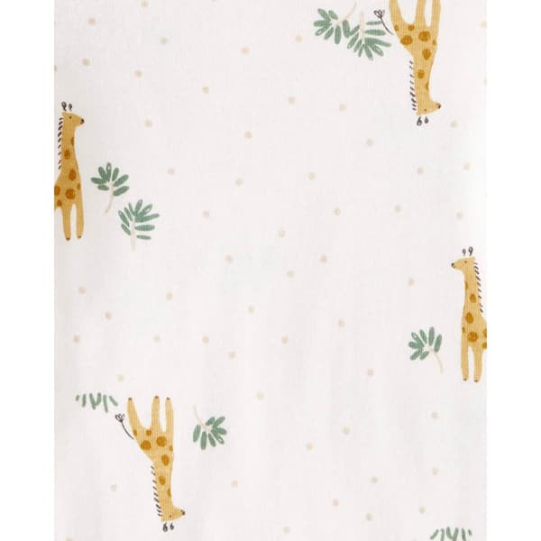 Baby Unisex (NB-24M) Carter''s® 4pk. Giraffe & Elephant Bodysuits