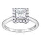 Nova Star® White Gold & 1 1/6ctw. Lab Grown Diamond Square Ring - image 2
