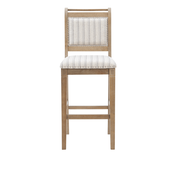 Linon Home Decor Emmy Grey Bar Stool