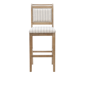 Linon Home Decor Emmy Grey Bar Stool - image 2