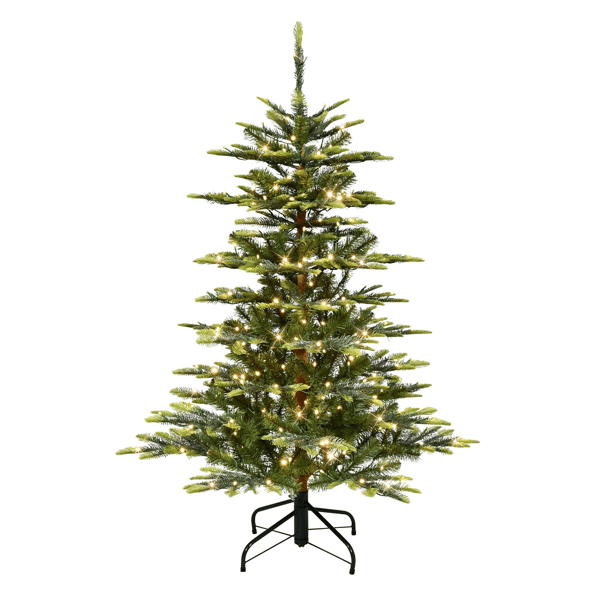 Puleo International 4.5ft. Pre-Lit Aspen Fir Christmas Tree