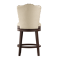HH2 Home Edenwood Cream Counter Height Swivel Stool - image 5