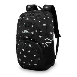 High Sierra Swoop Signature Floral Backpack - Black