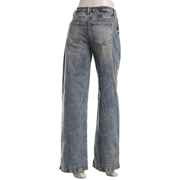 Juniors Celebrity Pink Ultra High Rise Baggy Wide Leg Jeans
