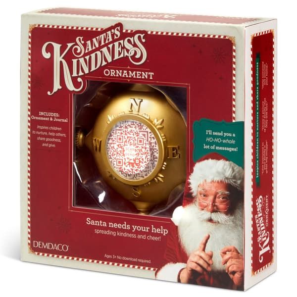 Demdaco Santa&#39;s Kindness Ornament &amp; Journal