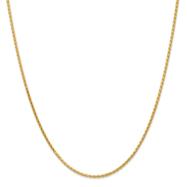 Gold Classics&#40;tm&#41; 1.9mm. 14k Parisian Diamond Cut Necklace - image 