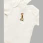 Baby Unisex (NB-9M) Little Me® 3pk. Giraffe Bodysuits - image 2