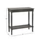 9th & Pike® Black Traditional Wood Console Table - image 3