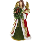 Northlight 3ft. Angel Christmas Tree Topper with Wreath - image 3