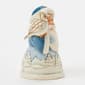 Jim Shore Blue Santa with Owl Mini Christmas Figurine - image 4