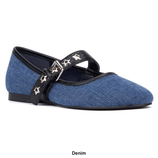 Womens Olivia Miller Element Mary Jane Flats