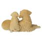 Hi-Line Gift Mother & Baby Golden Retriever Garden Statue - image 3