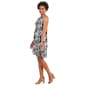 Womens Harlow & Rose Sleeveless Leaf Shift Dress - image 4