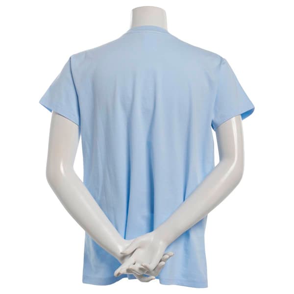 Womens Top Stitch by Morning Sun Spring Blues Tee