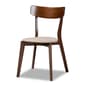 Baxton Studio Reba Modern Walnut Brown Wood 5pc. Dining Set - image 2