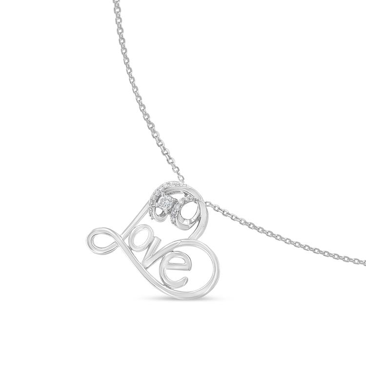 Diamond Classics™ 1/6ctw. Diamond Heart Love Pendant