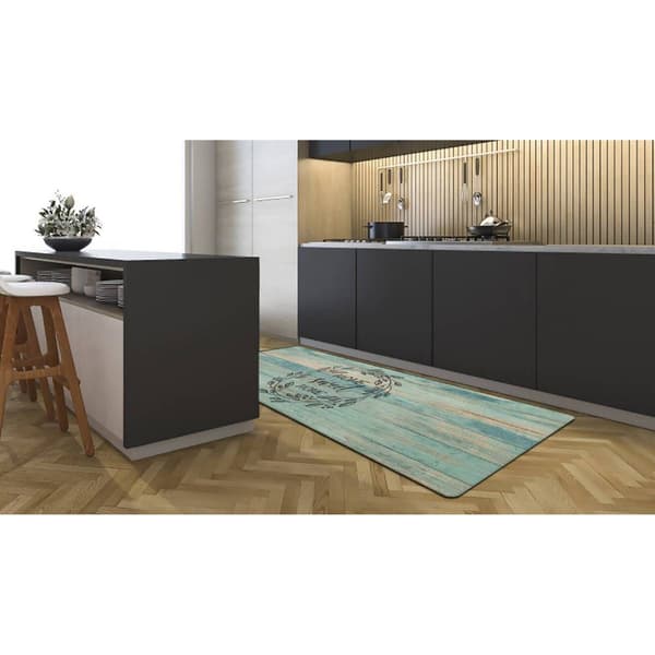 J&V Textiles Cloud Comfort Home Sweet Home Kitchen Mat