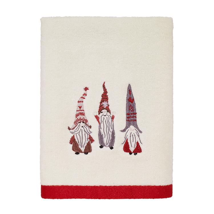 Avanti Christmas Gnomes Hand Towel