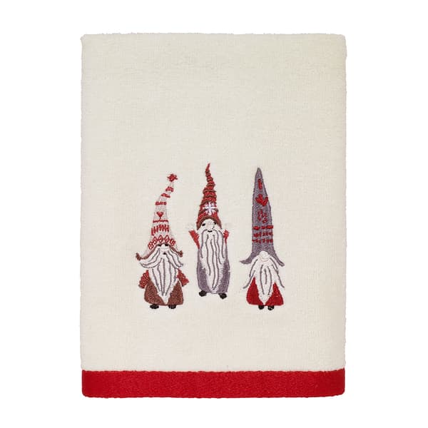 Avanti Christmas Gnomes Hand Towel