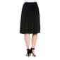 Plus Size 24/7 Comfort Apparel Midi Skirt - image 2