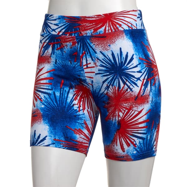 Womens Runway Ready Starburst Bike Shorts - image 