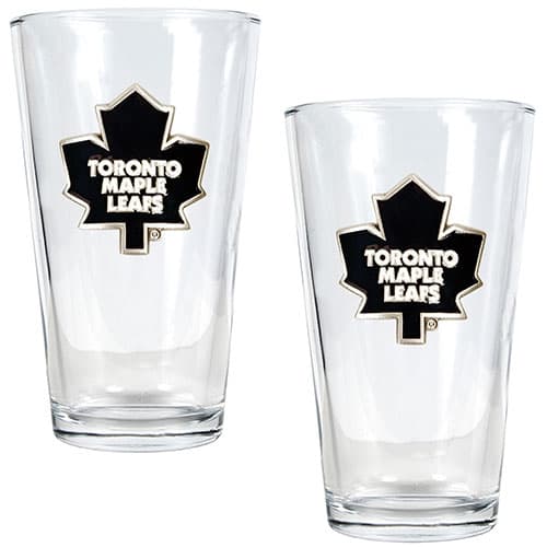 NHL Toronto Maple Leafs 2pc. Pint Ale Glass Set - image 