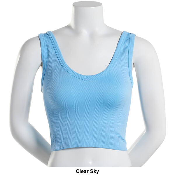 Juniors One Step Up Functional Fit Seamless Cropped Tank