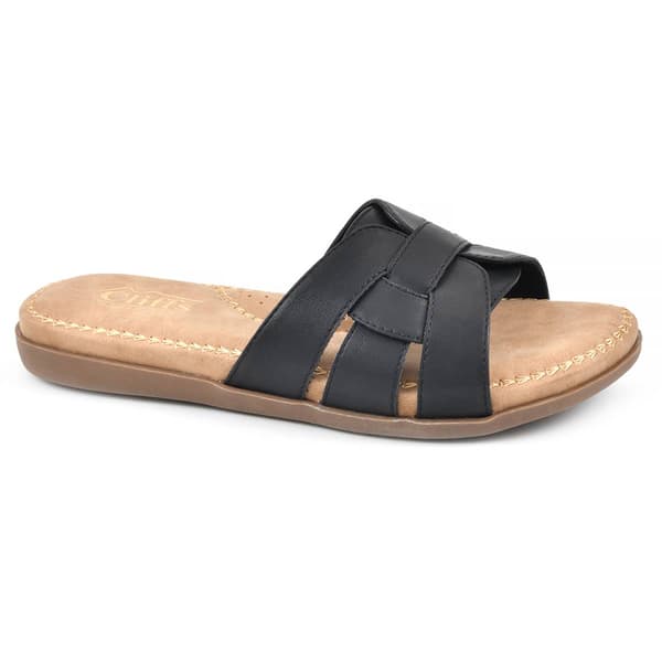 Womens Cliffs by White Mountain Fredie Slide Sandals