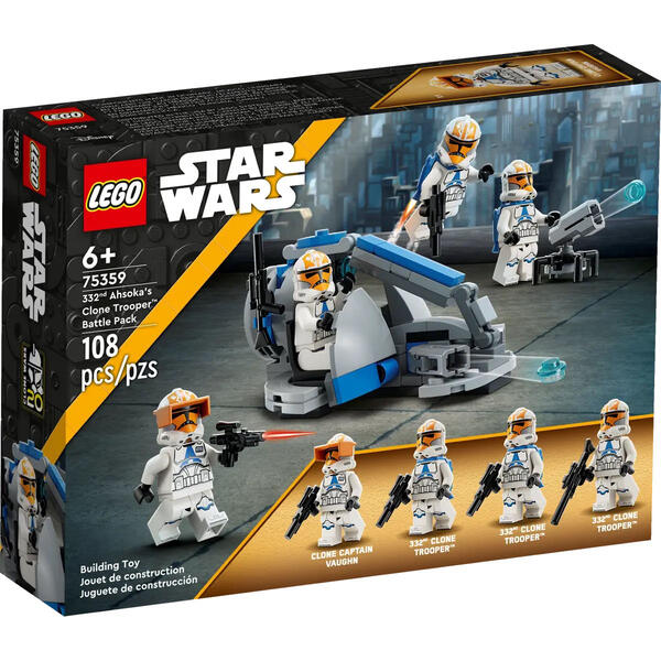 LEGO&#40;R&#41; Star Wars&#40;R&#41; 332nd Ahsoka's Clone Trooper&#40;tm&#41; Battle Pack - image 