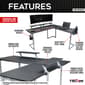 Techni Sport Warrior 63" W L-Shaped Gaming Desk - image 9