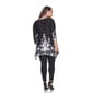 Plus Size White Mark Scroll Print Border Tunic - image 2