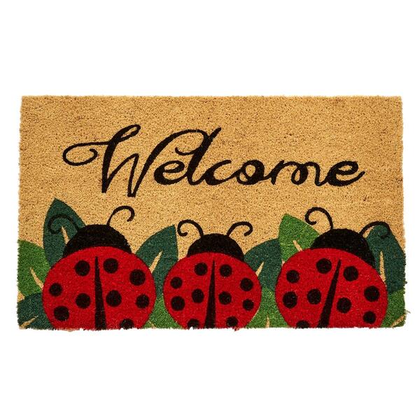 Achim Ladybug Coir Doormat - image 