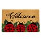 Achim Ladybug Coir Doormat - image 1