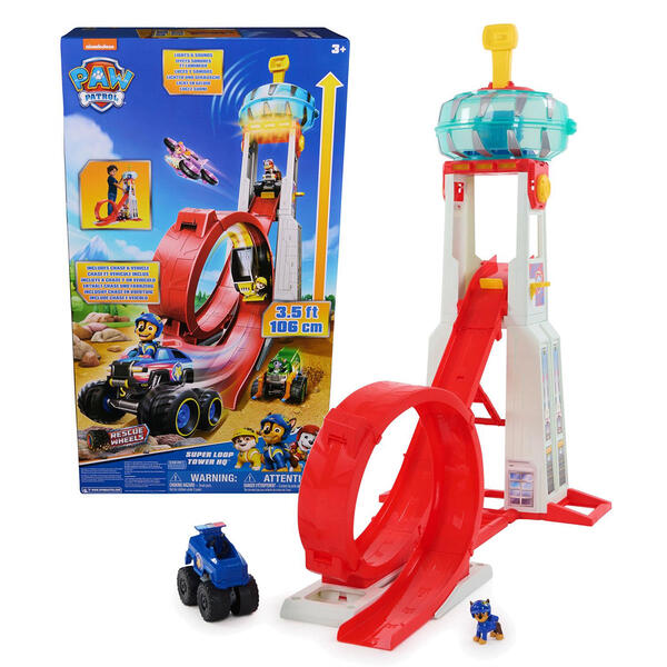 Paw Patrol Rescue Wheels Super Loop Tower - image 