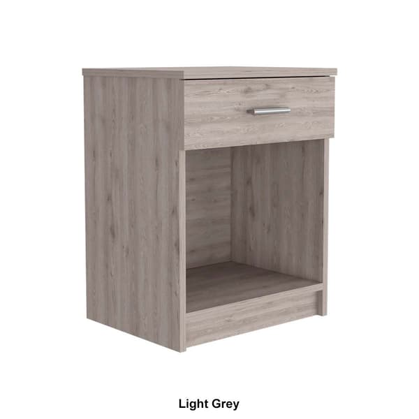 FM FURNITURE Pictor 1-Drawer Nightstand